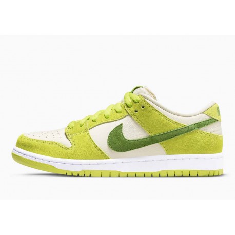 Nike SB Dunk Low Pro Verde Manzana Blanca para Hombre y Mujer