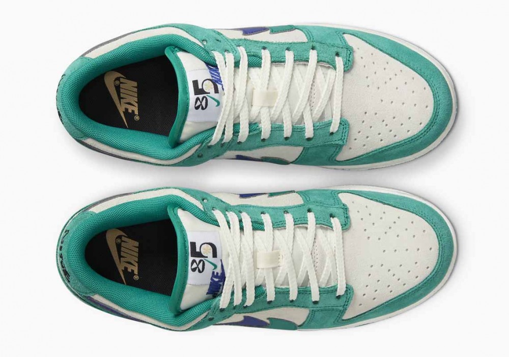 Nike Dunk Low SE 85 Verde Neptuno Azul Doble Swoosh para Hombre y Mujer