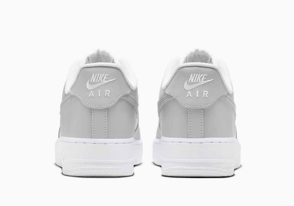 Nike Air Force 1 Bajo Blanco Gris para Hombre y Mujer