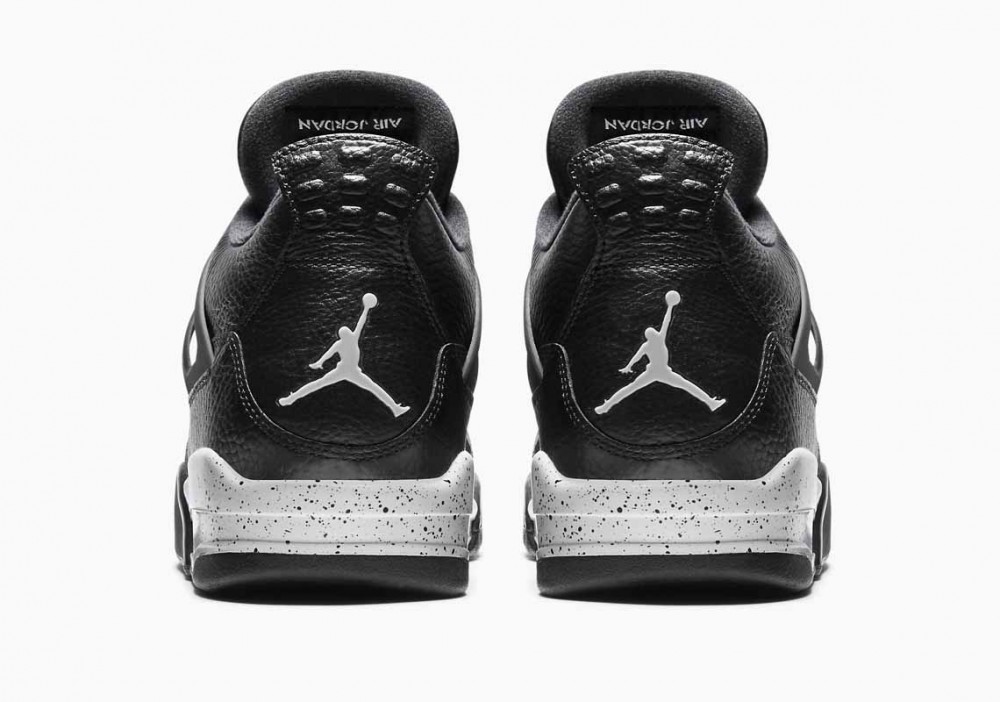 Air Jordan 4 Retro Oreo Negro Blanco para Hombre y Mujer