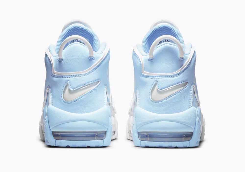 Nike Air More Uptempo Psíquico Azul Cielo Blanco para Hombre y Mujer