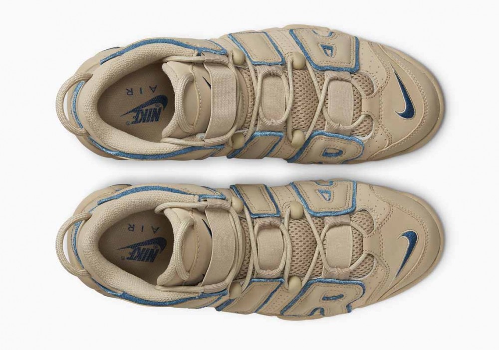 Nike Air More Uptempo 96 Caliza Azul Valeriana para Hombre y Mujer