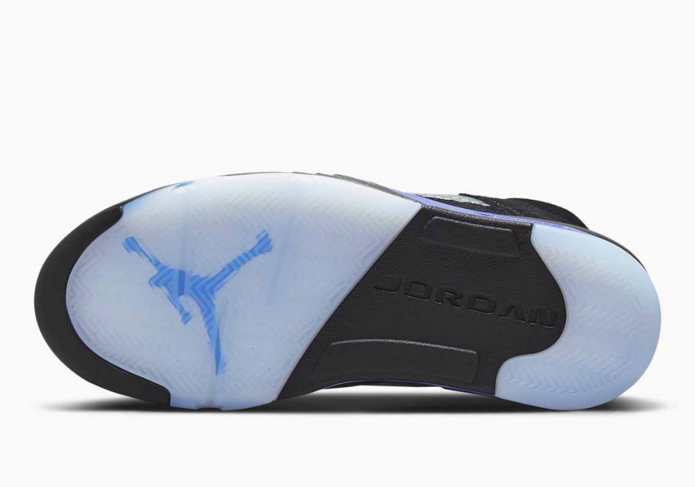 Air Jordan 5 Retro Racer Blue Negras Azules para Hombre y Mujer