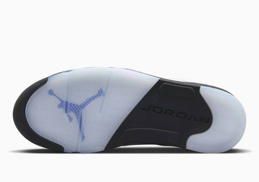 Air Jordan 5 Retro Blancas Concordia Oscuro Negras para Hombre y Mujer