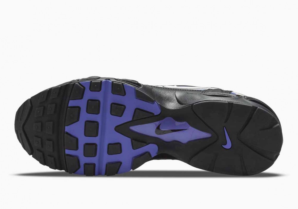 Nike Air Max 96 II Negras Violeta Persa para Mujer y Hombre