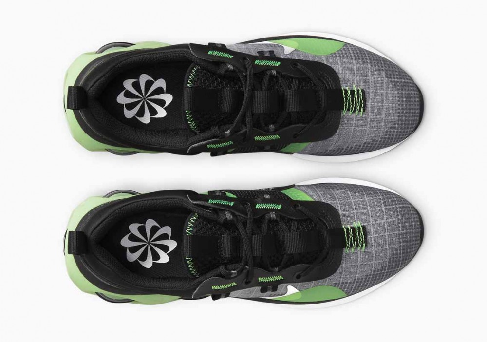 Nike Air Max 2021 Negras Cromada Huelga Verde para Hombre
