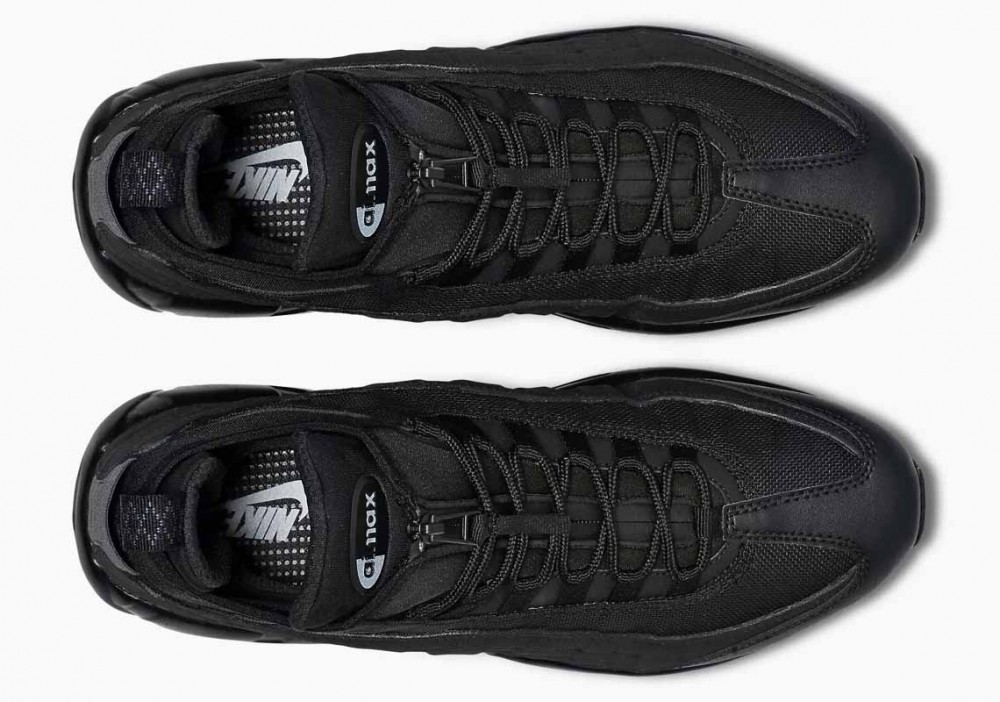 Nike Air Max 95 Sneakerboot Triples Negras para Hombre