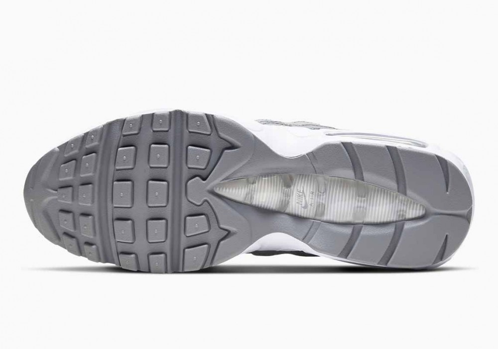 Nike Air Max 95 Essential Gris Partículas Blancas para Hombre
