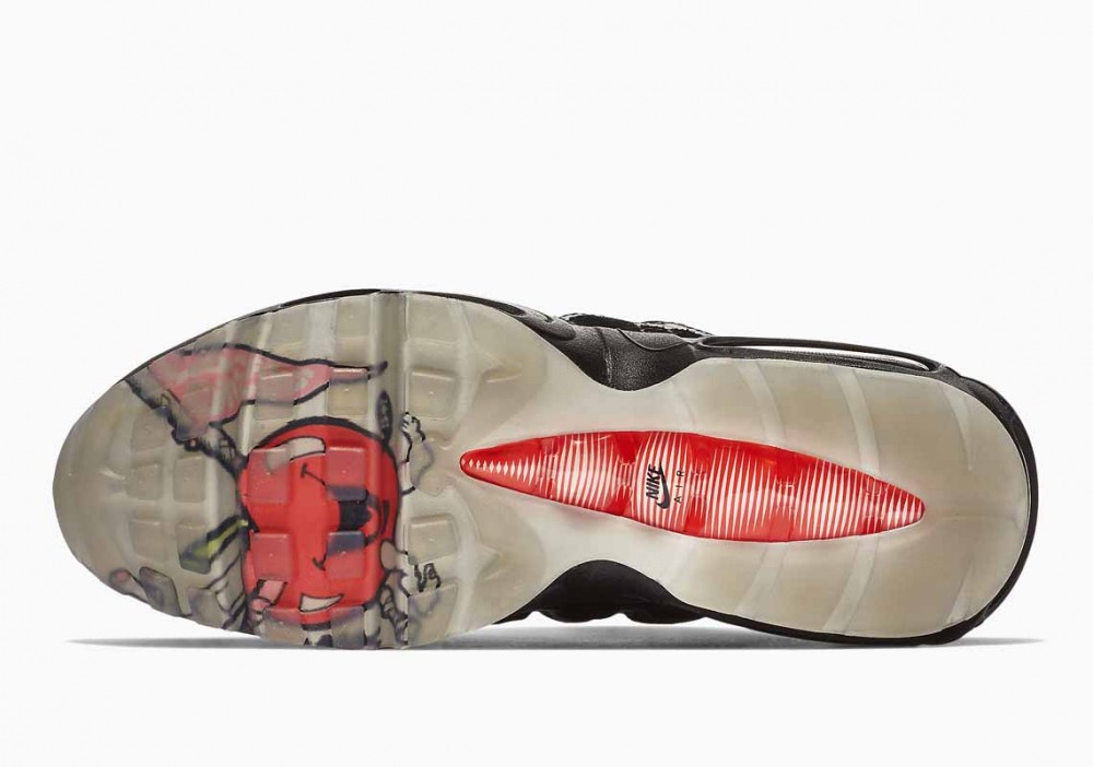 Nike Air Max 95 Safari Negras Infrarroja para Hombre