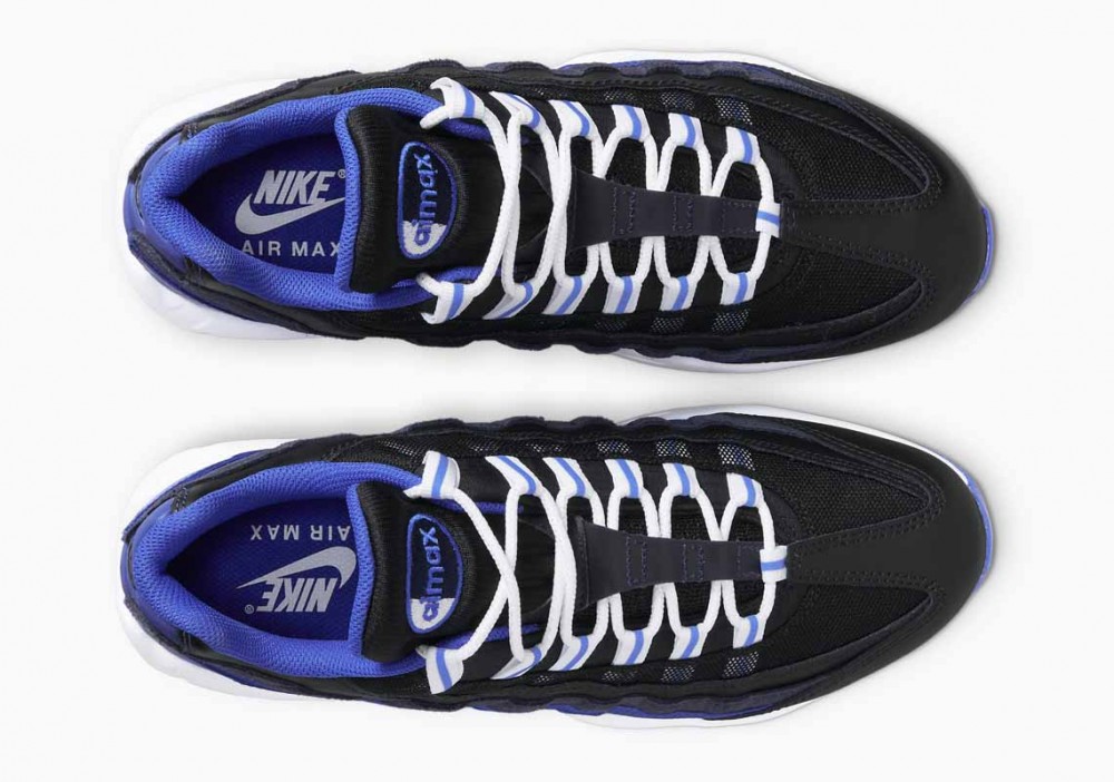 Nike Air Max 95 Negras Azul Real Equipo para Hombre