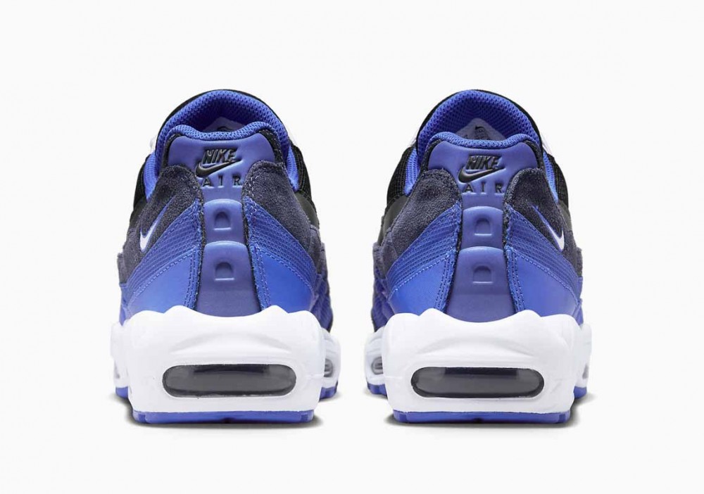 Nike Air Max 95 Negras Azul Real Equipo para Hombre