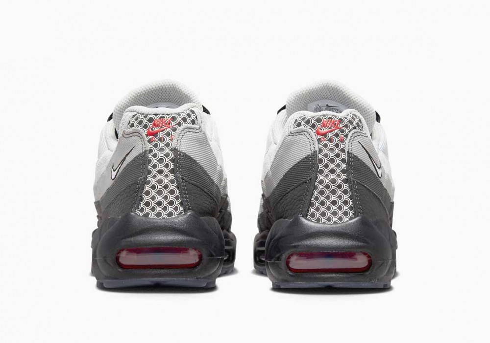Nike Air Max 95 Premium Escamas de Pescado Negras Grises para Hombre