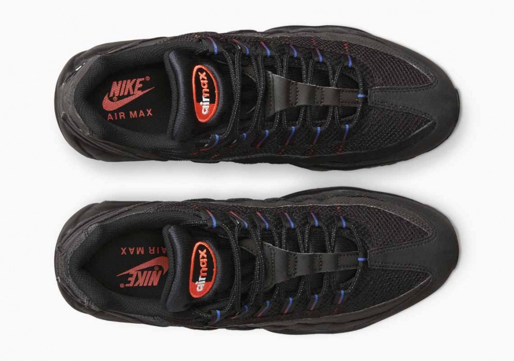 Nike Air Max 95 Negras Naranja Voltio para Hombre