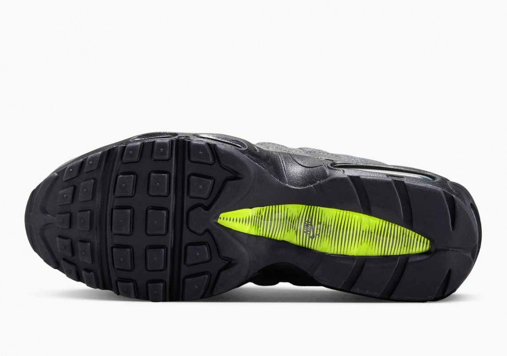 Nike Air Max 95 Grises Negras Voltio para Hombre