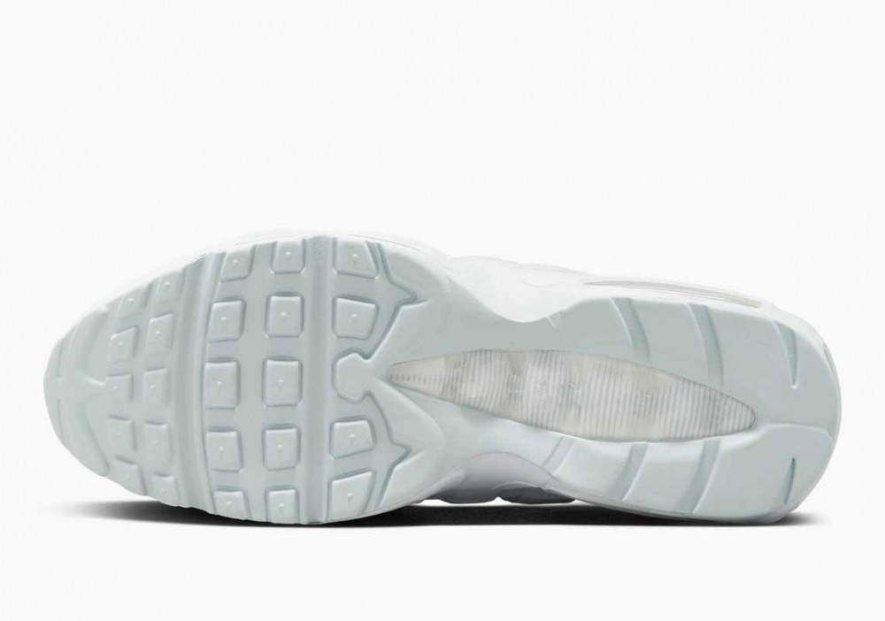 Nike Air Max 95 Jewel Blancas Plata Metalizada para Hombre