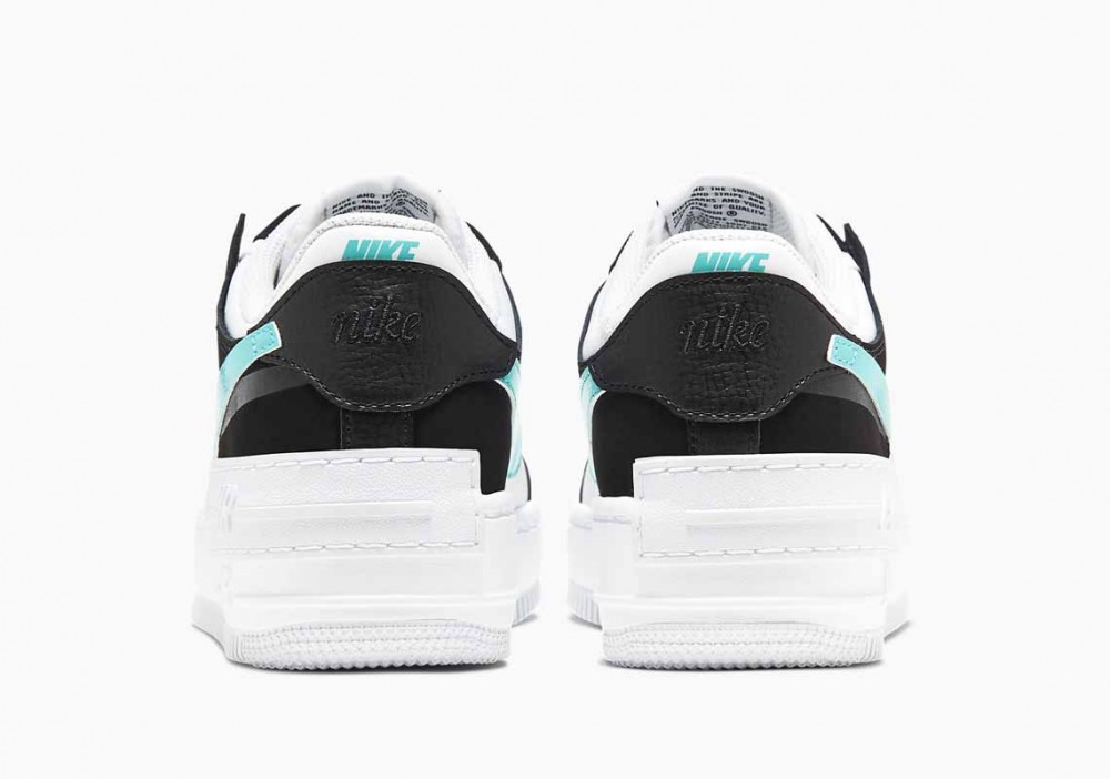 Nike Air Force 1 Shadow Blancas Negras Aurora para Mujer