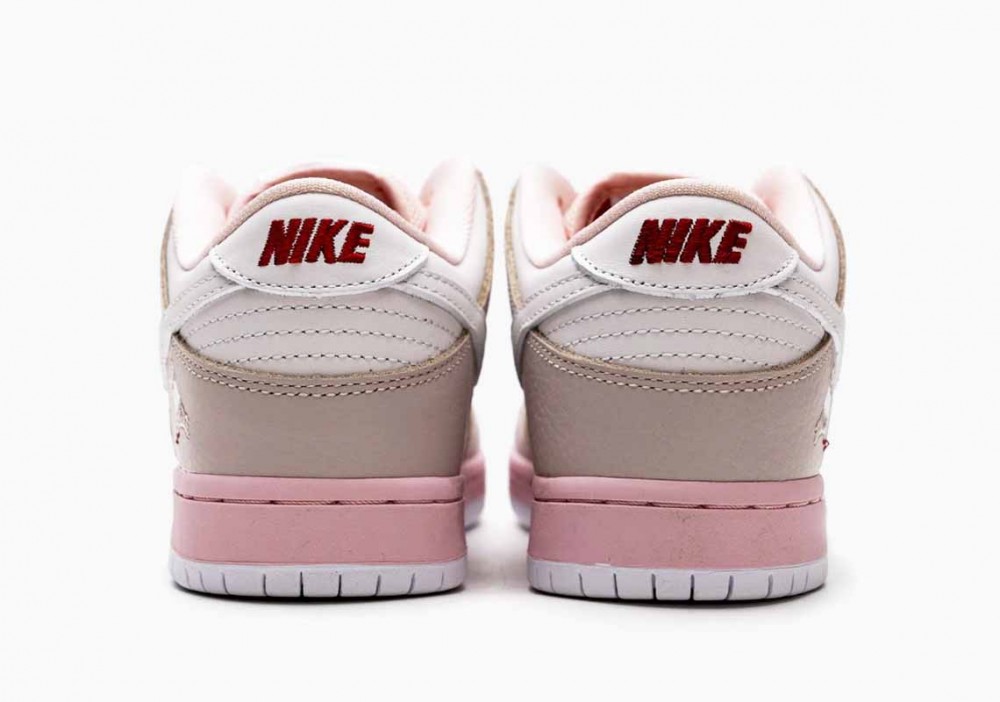 Staple x Nike SB Dunk Low Pigeon Blancas Rosas para Mujer