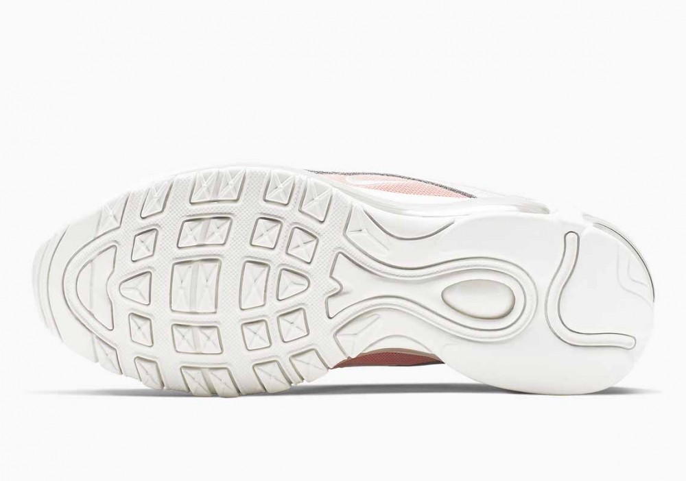 Nike Air Max 97 Blanca Cumbre Coral Blanqueado para Mujer