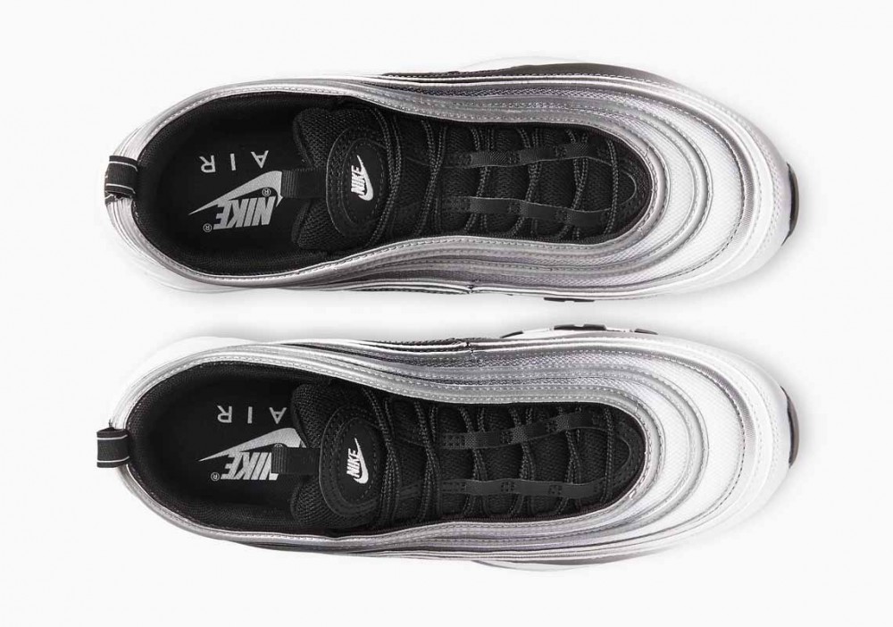 Nike Air Max 97 Negras Blancas Degradado Desvanecido para Mujer y Hombre