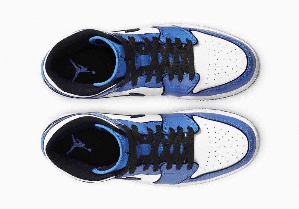 Air Jordan 1 Mid SE Señal Azul para Mujer y Hombre