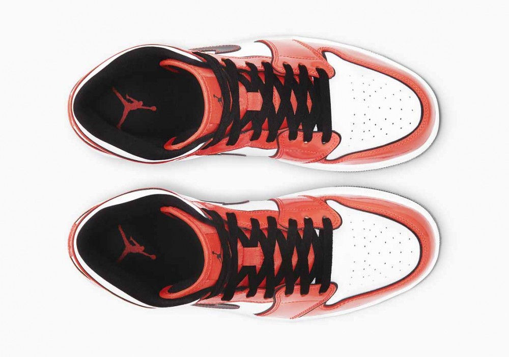 Air Jordan 1 Mid SE Naranja Césped para Mujer y Hombre