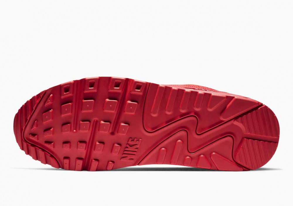 Nike Air Max 90 Essential Triple Rojo Universitario para Hombre y Mujer