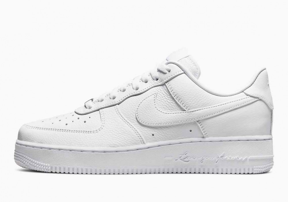 NOCTA x Nike Air Force 1 “Certified Lover Boy” Blancas para Mujer y Hombre
