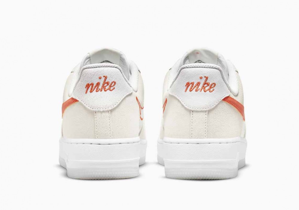 Nike Air Force 1 '07 SE “First Use” Crema Naranja para Mujer y Hombre