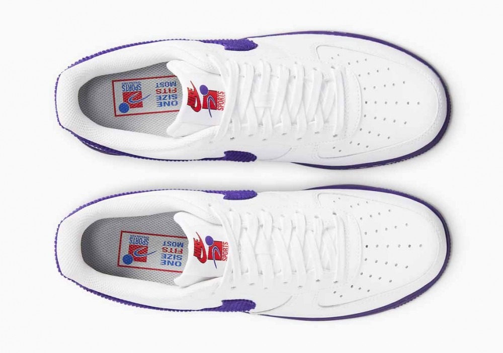 Nike Air Force 1 '07  LV8 “Sports Specialties” Blancas Morada para Mujer y Hombre