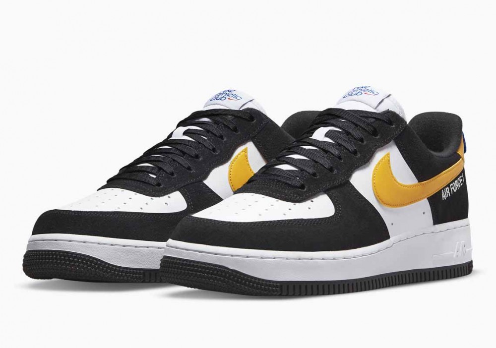 Nike Air Force 1 Low '07 LV8 “Athletic Club” Negras Universidad Dorada para Mujer y Hombre