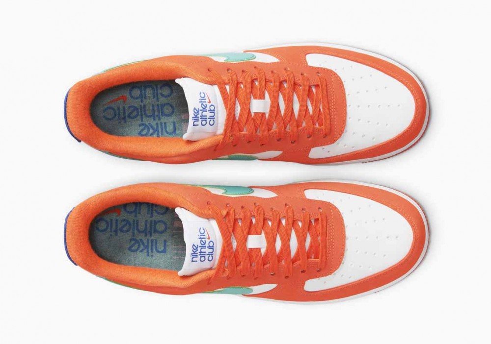 Nike Air Force 1 '07 LV8 “Athletic Club” Blancas Naranja para Mujer y Hombre