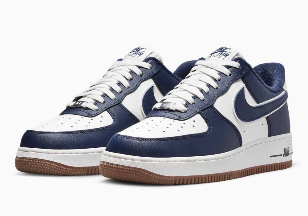 Nike Air Force 1 '07 LV8 “College Pack” Azul Marino Medianoche para Mujer y Hombre