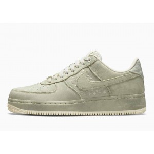 Nike Air Force 1 '07 Low NAI-KE Oliva Lienzo para Mujer y Hombre