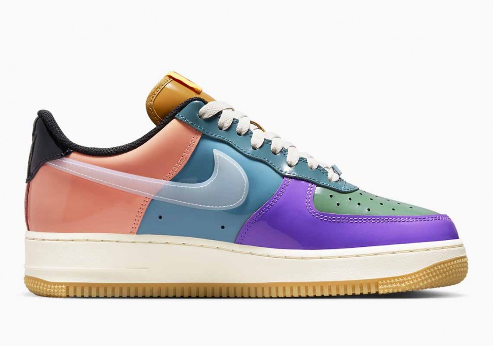 Undefeated x Nike Air Force 1 Low SP Azul Celestino para Mujer y Hombre