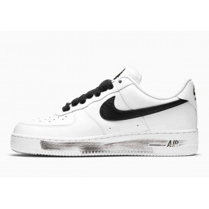 G-Dragon Peaceminusone x Nike Air Force 1 '07 “Para-Noise 2.0” Blancas Negras para Mujer y Hombre