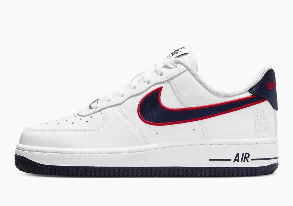 Nike Air Force 1 '07 “Houston Comets 4-Peat” Blancas Obsidiana para Hombre y Mujer