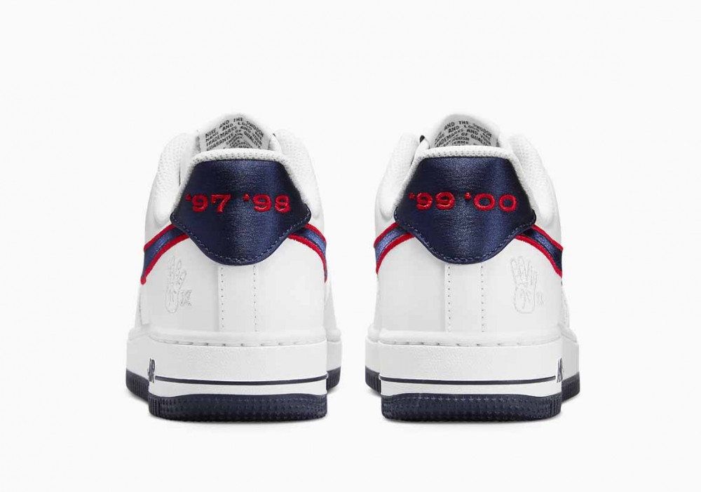 Nike Air Force 1 '07 “Houston Comets 4-Peat” Blancas Obsidiana para Hombre y Mujer