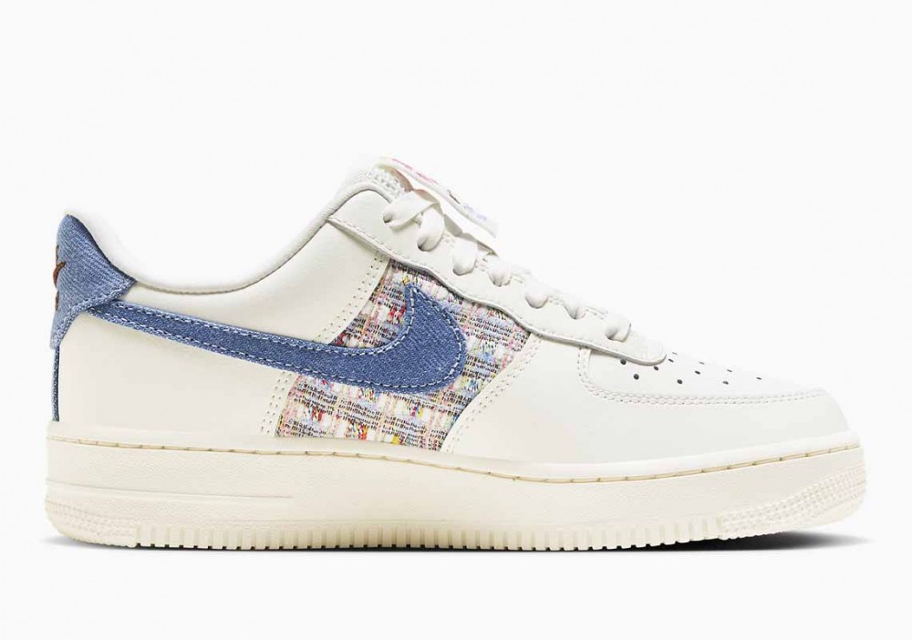 Nike Air Force 1 Low '07 LX “Just Do It” Mezclilla Swoosh y Bouclé para Hombre y Mujer