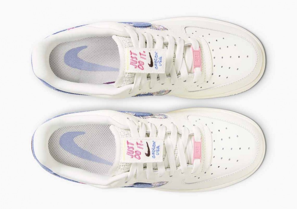 Nike Air Force 1 Low '07 LX “Just Do It” Mezclilla Swoosh y Bouclé para Hombre y Mujer