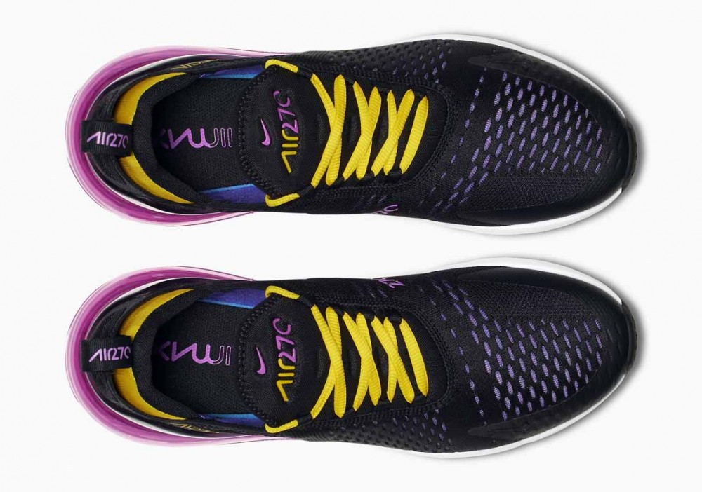 Nike Air Max 270 Negras Hiper Magenta para Hombre y Mujer