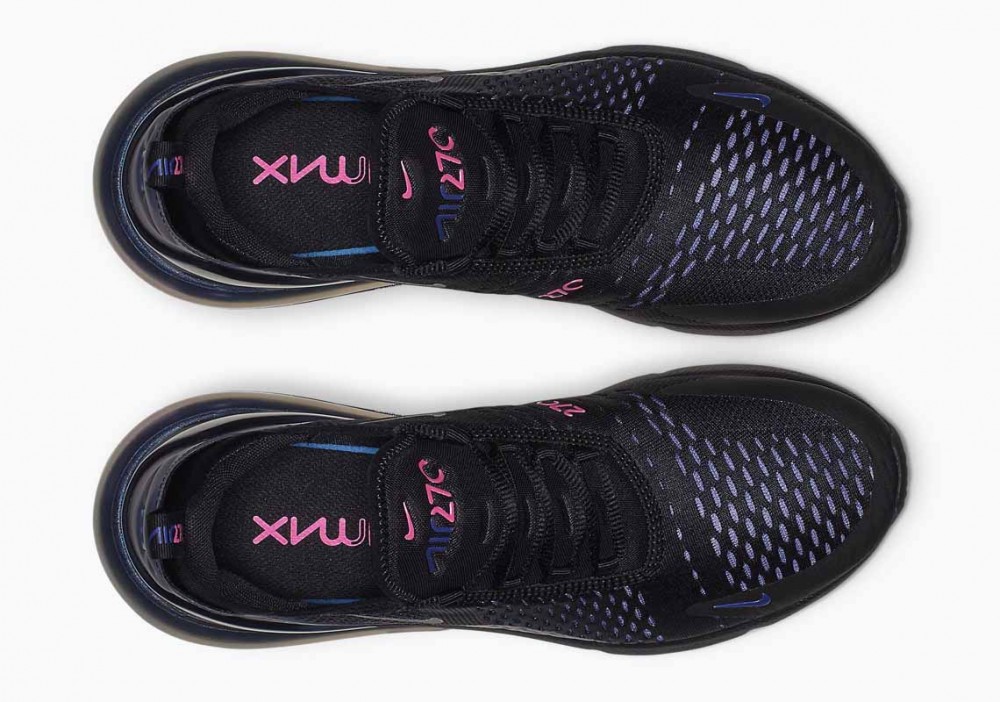 Nike Air Max 270 “Throwback Future” Negras Fucsia Láser para Hombre y Mujer