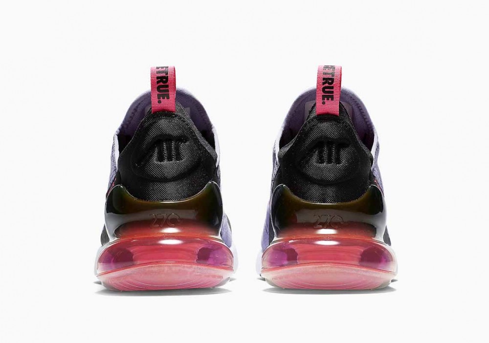Nike Air Max 270 Betrue Amanecer Morado Explosión Rosa para Mujer y Hombre