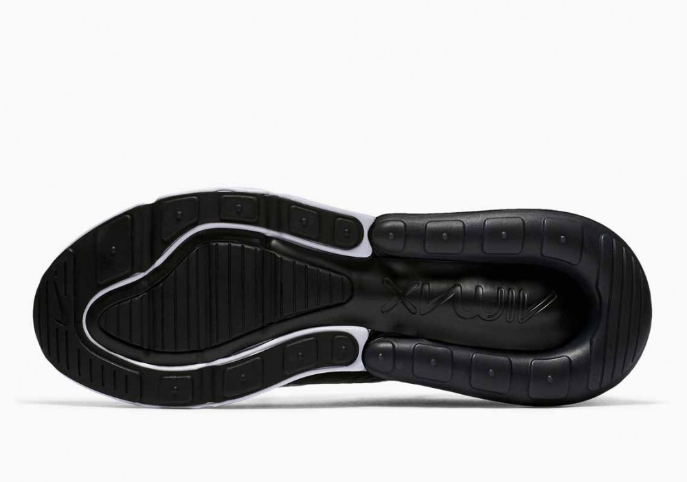 Nike Air Max 270 Blanca Metálica Dorada Negra para Mujer y Hombre