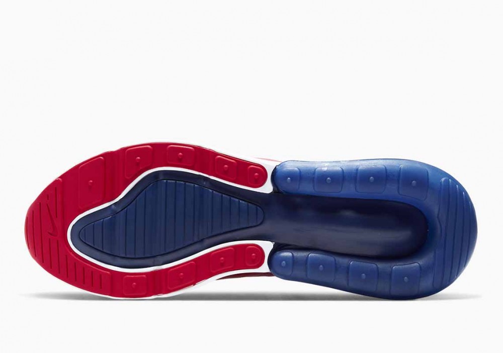 Nike Air Max 270 “USA” Blancas Azul Roja para Mujer y Hombre