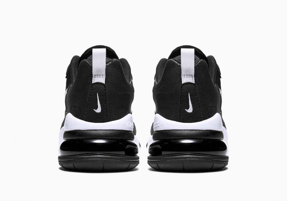 Nike Air Max 270 React “Punk Rock” Negras Blancas para Mujer y Hombre