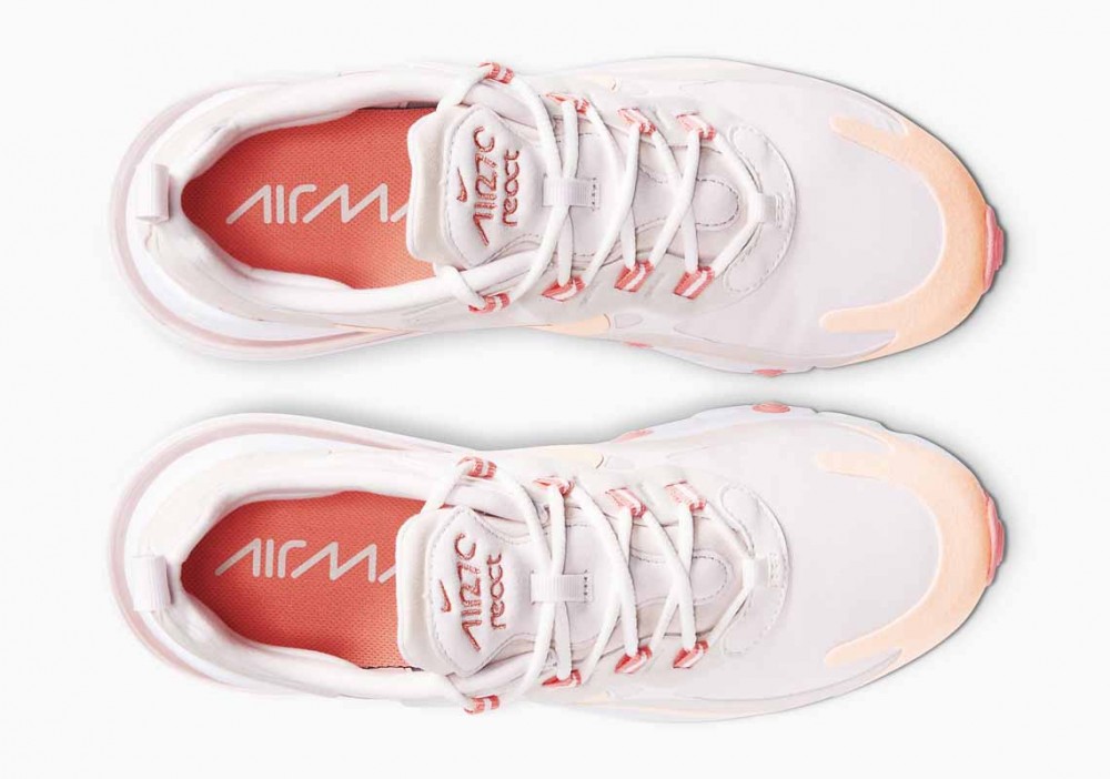 Nike Air Max 270 React Tinte Carmesí Rosa Atómico para Mujer