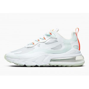 Nike Air Max 270 React Blancas Hiper Carmesí para Mujer