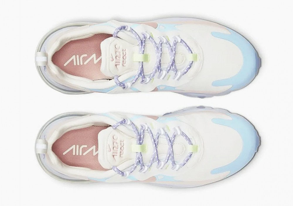 Nike Air Max 270 React Vela Polvo de Coral para Mujer