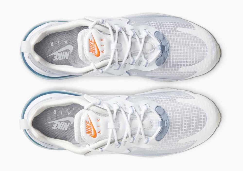 Nike Air Max 270 React SE Blancas Platino Puro para Mujer y Hombre