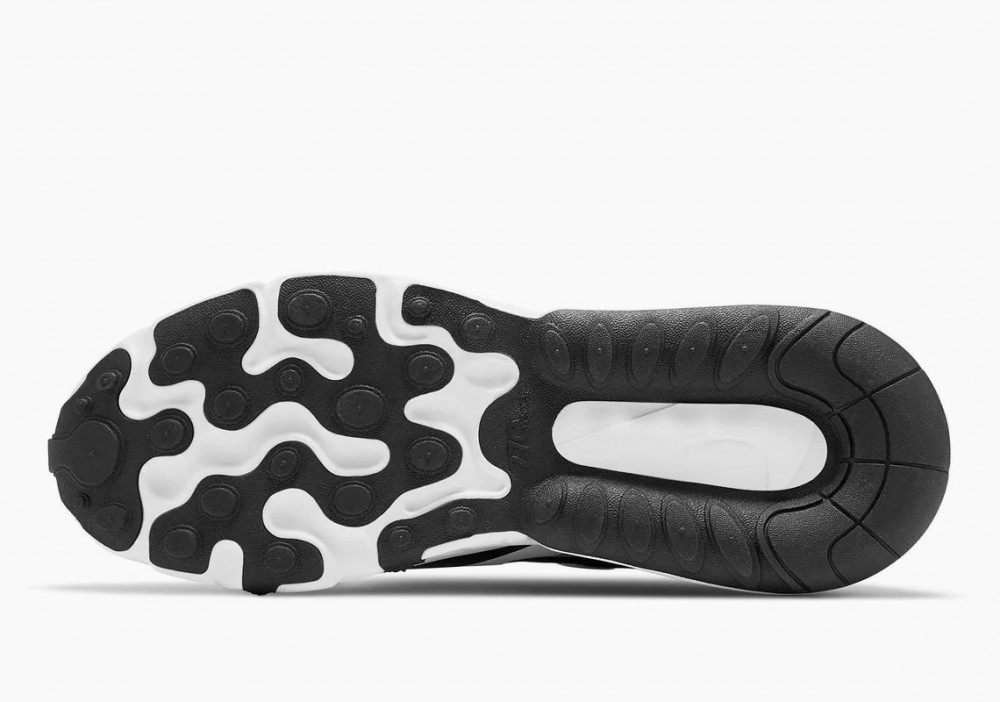 Nike Air Max 270 React Cumbre Blanca Negras para Hombre y Mujer